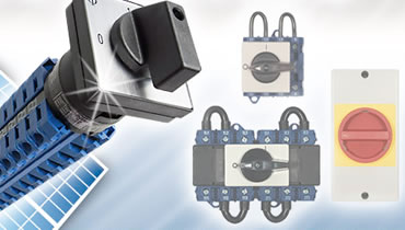 Разъединители Kraus & Naimer для фотоэлектрического оборудования постоянного тока