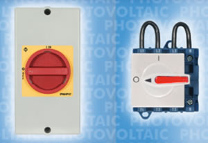 Выключатели  Kraus & Naimer для фотоэлектрических систем