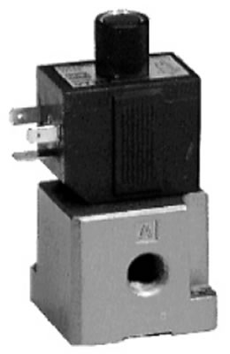 Пневмораспределитель SMC EVT317 3/2 с прямым электромагнитным управлением