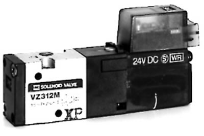 Пневмораспределитель SMC 3/2 VZ312M с с электропневматическим управлением