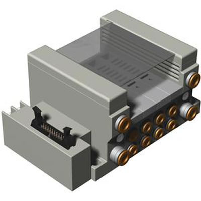 Пневмораспределитель SMC 5/2 VQ2000 с электропневматическим управлением