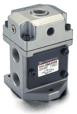 Пневмораспределитель SMC 3/2 VSA3000 с пневмоуправлением