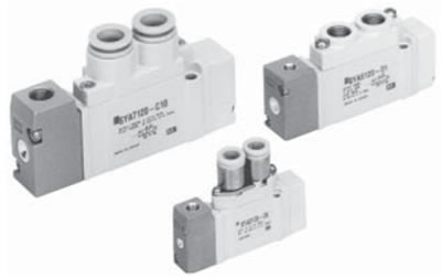 Пневмораспределители SMC 5/2, 5/3 SYA3000/SYA5000/SYA7000 с пневмоуправлением