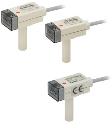 Электронные реле SMC серий PS1000/PS1100/PS1200 для контроля давления и вакуума