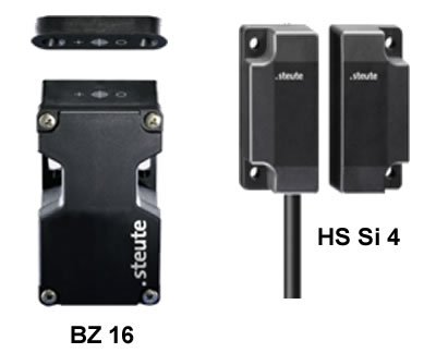 Датчики steute с функцией безопасности, серии BZ 16 и HS Si 4
