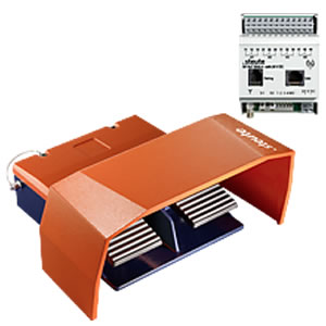 Ножные радиовыключатели безопасности steute RF GFS 2 SW2.4-safe