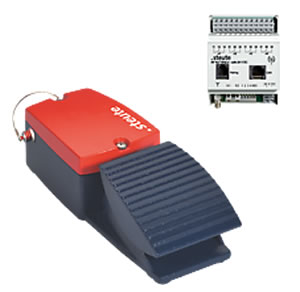 Ножные радиовыключатели безопасности steute RF GFI SW2.4-safe