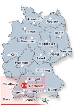 Uebersicht Anfahrt WERMA